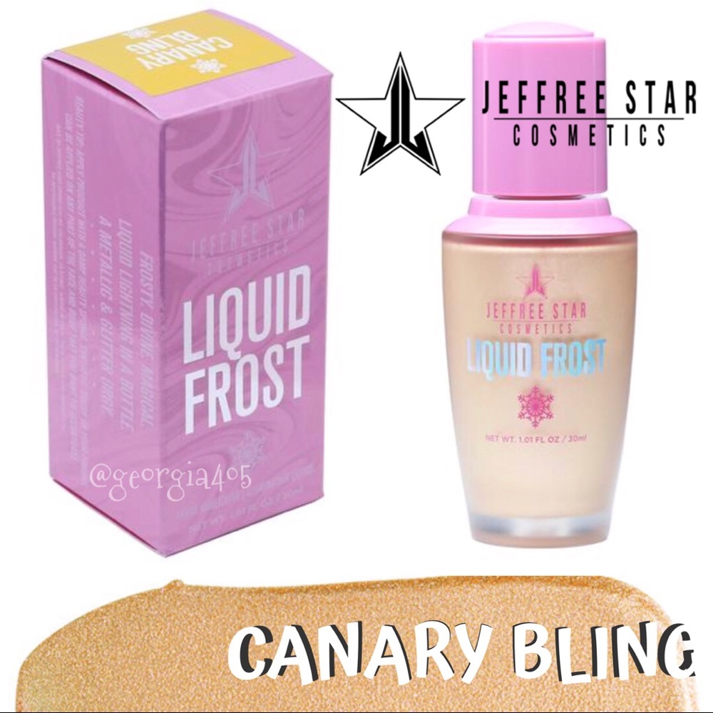 💛NEW Jeffree Star CANARY BLING Liquid Frost